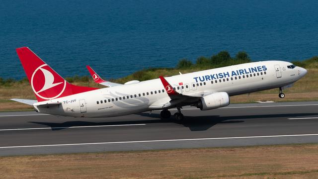 TC-JVF:Boeing 737-800:Turkish Airlines